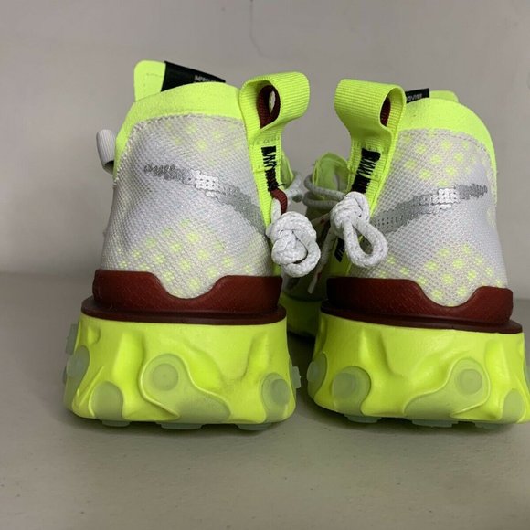Men’s Nike React Runner ISPA. Platinum Tint/Volt G - Picture 5 of 8